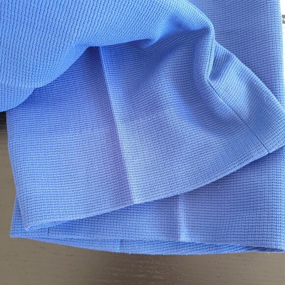 Vintage Mens Pants 50s Blue Esquire Sportswear Textured Wash and Wear 36 x 29.5 - Picture 9 of 11